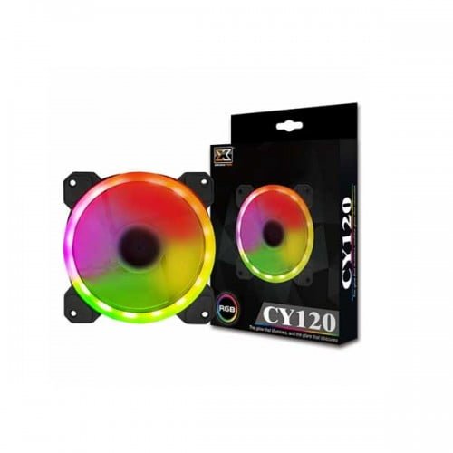 XIGMATEK EN40254 CY120 RGB 3 Casing Fan Pack with Controller