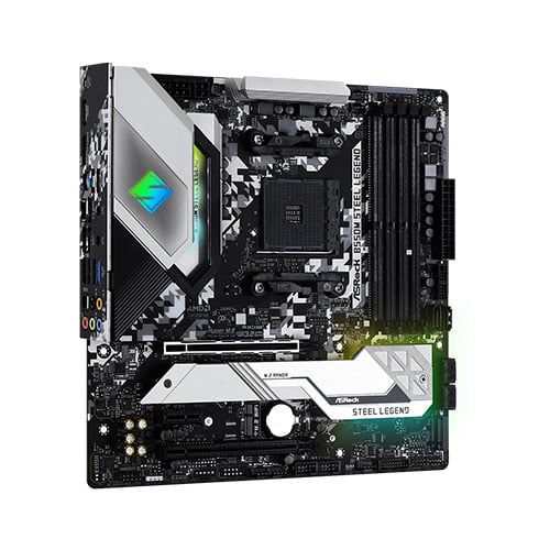 ASRock B550M Steel Legend Micro ATX AMD Motherboard