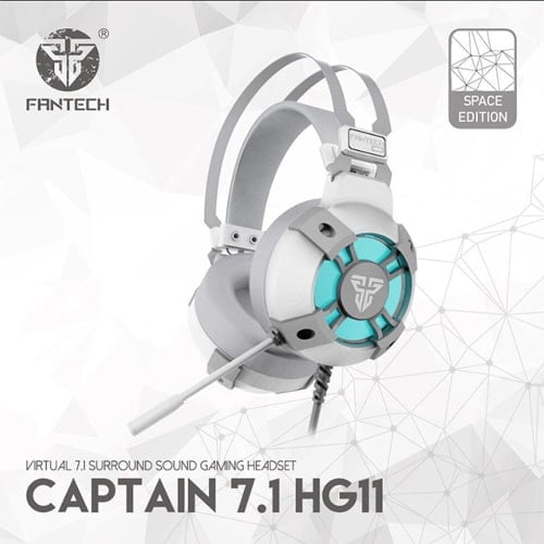 FANTECH HG11 Captain 7.1 White Space Edition Gaming Headphone