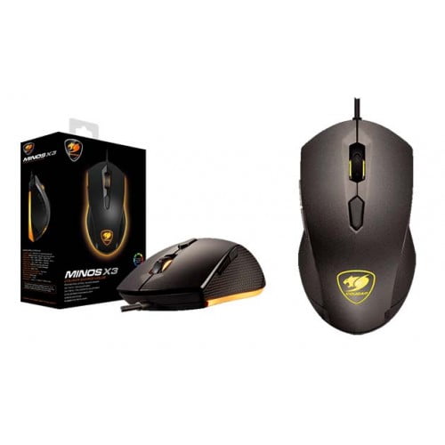 Cougar Minos X3 Optical Gaming Mouse Ergonomic USB Wired Mice for Gamers