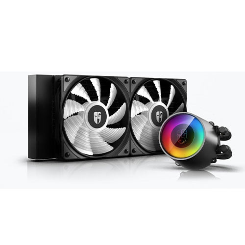 DEEP COOL Castle 240 RGB V2 AIO Liquid CPU Cooler