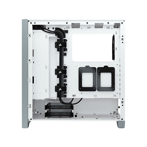 Corsair 4000D AIRFLOW Tempered Glass Mid-Tower ATX Casing (White)