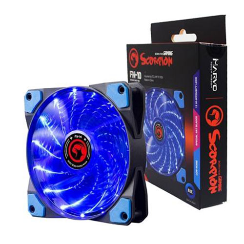 Marvo FN-10 120 mm Blue Casing Fan