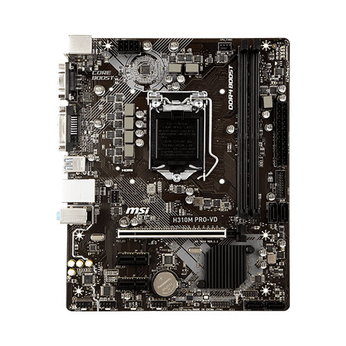 MSI H310M-PRO-VD Micro-ATX Motheboard