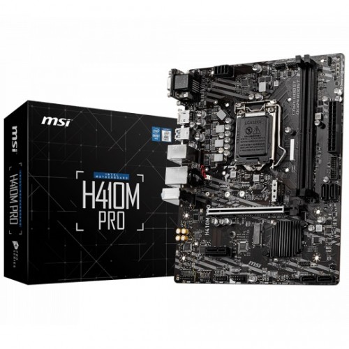 MSI H410M PRO Mirco ATX Motherboard