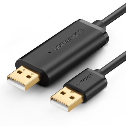 UGreen 20233 USB 2.0 Data link cable-Black 2M