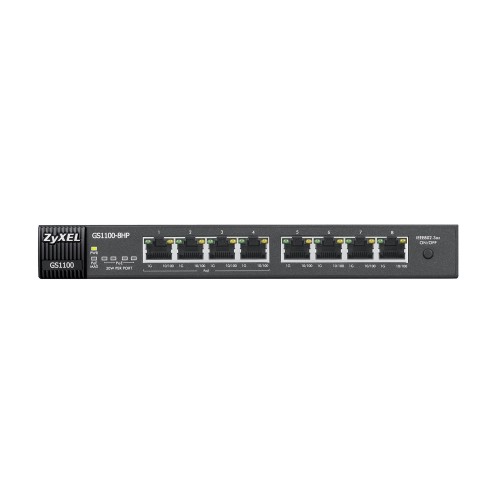 Zyxel GS1100 8HP 8-port Unmanaged PoE Switch