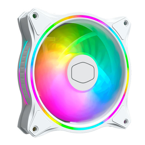 Cooler Master MasterFan MF120 Halo White ARGB 120mm Case Fan