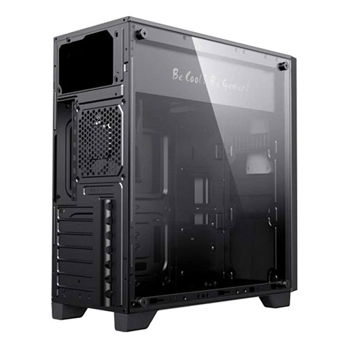 Gamemax Nova N5 Mid Tower Black TG Gaming Casing