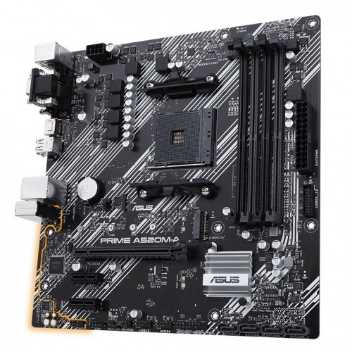 Asus Prime A520M-A Micro ATX AM4 Motherboard