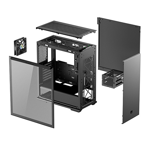 Deepcool MACUBE 310P ATX Casing (Black)