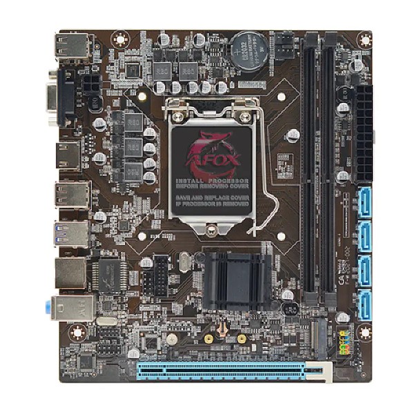 AFOX IH110D4-MA2 DDR4 MICRO-ATX INTEL MOTHERBOARD