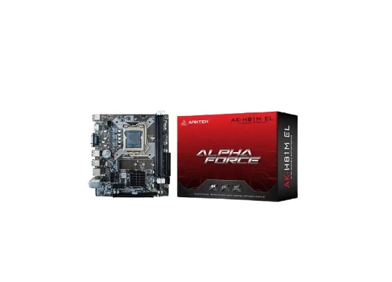 ARKTEK AK-H81M EL LGA1150 Dual Channel DDR3 Micro-ATX Motherboard