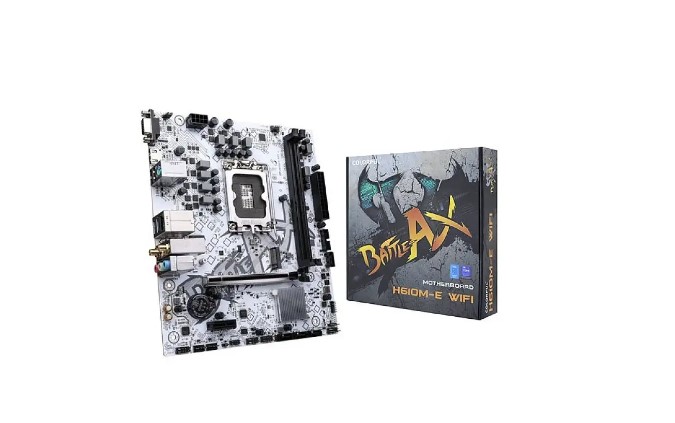 Colorful BATTLE-AX H610M-E WIFI V20 mATX Motherboard