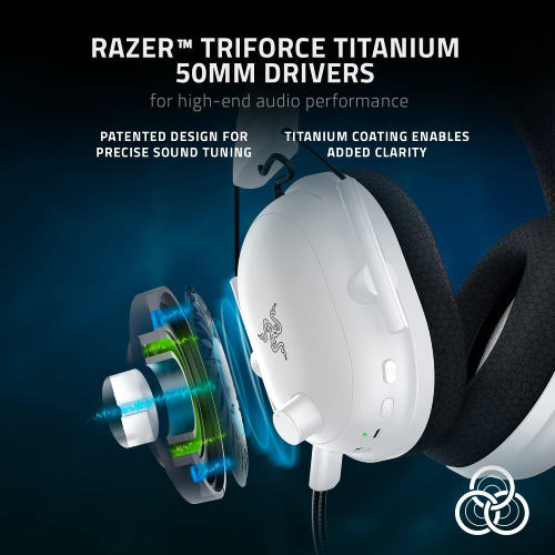 Razer BlackShark V2 Pro Wireless Gaming Headset (White)