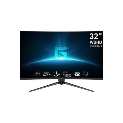 MSI G32CQ5P 31.5 inch VA 170Hz Curved Gaming Monitor