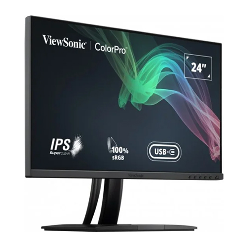 ViewSonic VP2456 23.8" ColorPro 24 Inch 60Hz Frameless 1080p 100% SRGB IPS Professional Monitor