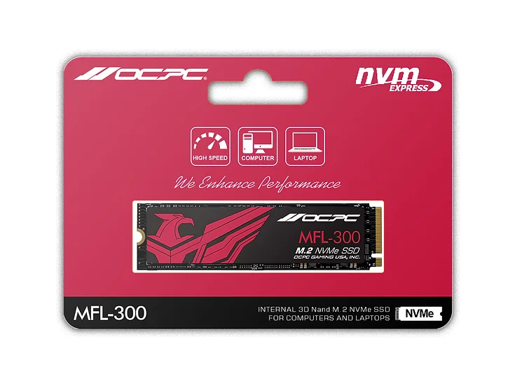 OCPC MFL-300 128GB M.2 NVME PCIe SSD