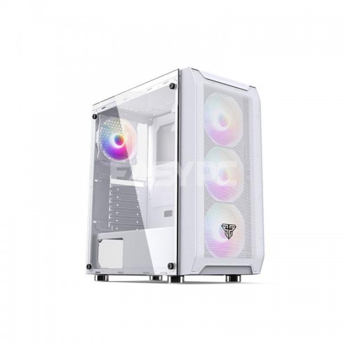 FANTECH AERO CG80 MID TOWER WHITE ATX GAMING CASING