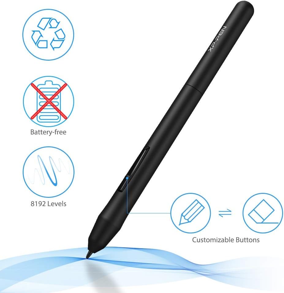 XP-Pen Star-G640 Ultrathin Digital Drawing Graphics Tablet