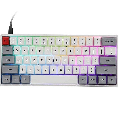 SKYLOONG SK61 Dual Mode RGB Hot Swap (White)