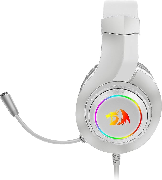 Redragon H260 Hylas RGB White Gaming Headphone