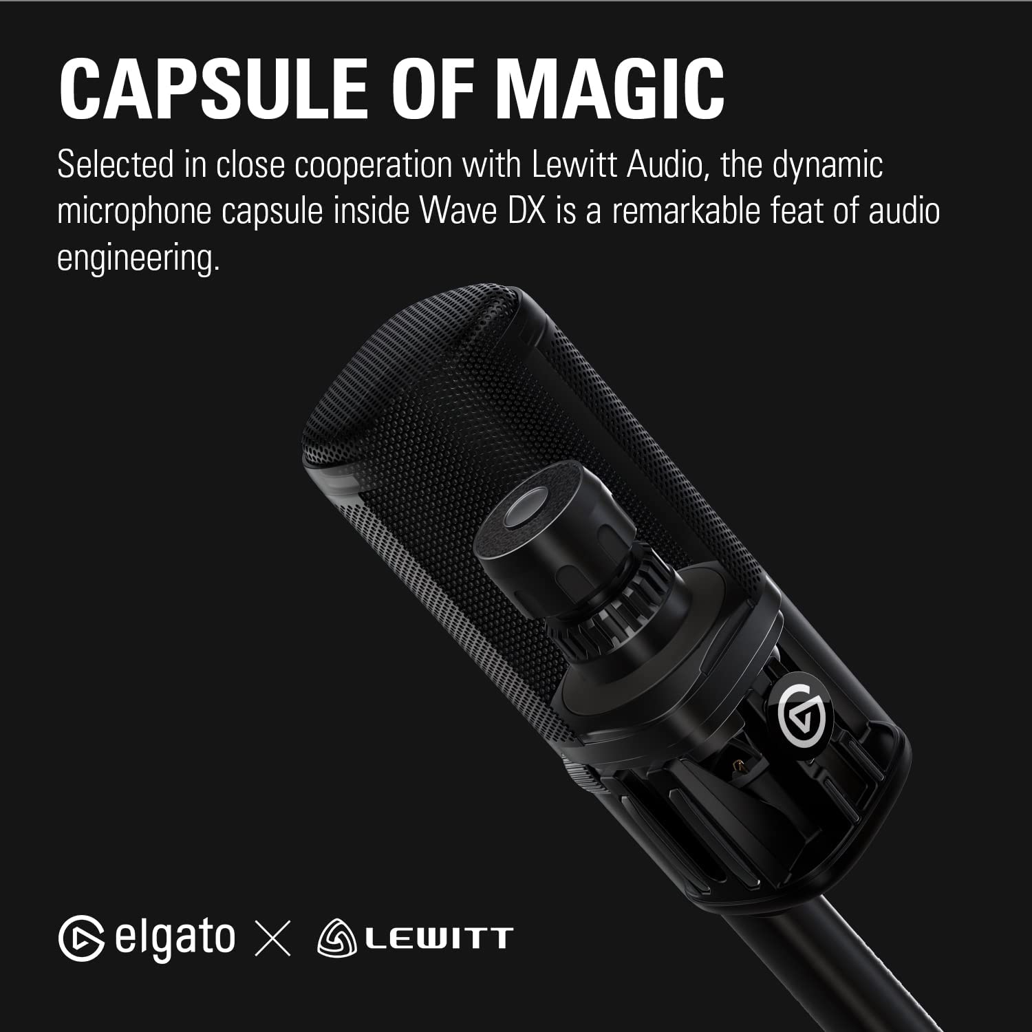 Elgato Wave DX Dynamic Microphone