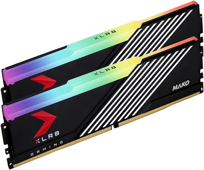 PNY 16 GB XLR8 DDR5 6400MHz CL40 RGB Desktop RAM