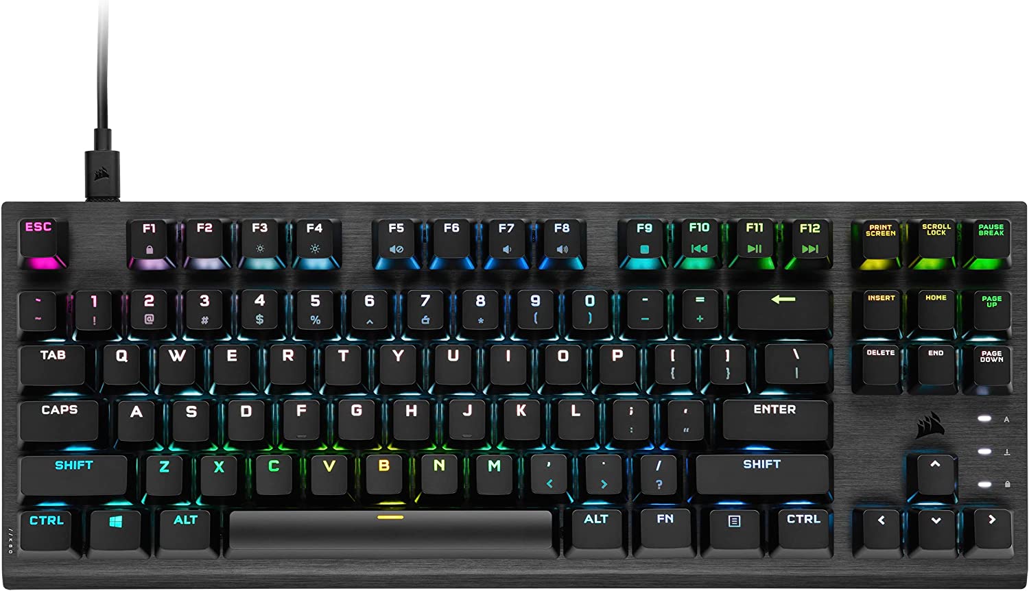 K60 PRO TKL RGB Tenkeyless Optical-Mechanical Gaming Keyboard CORSAIR OPX Switch (NA)