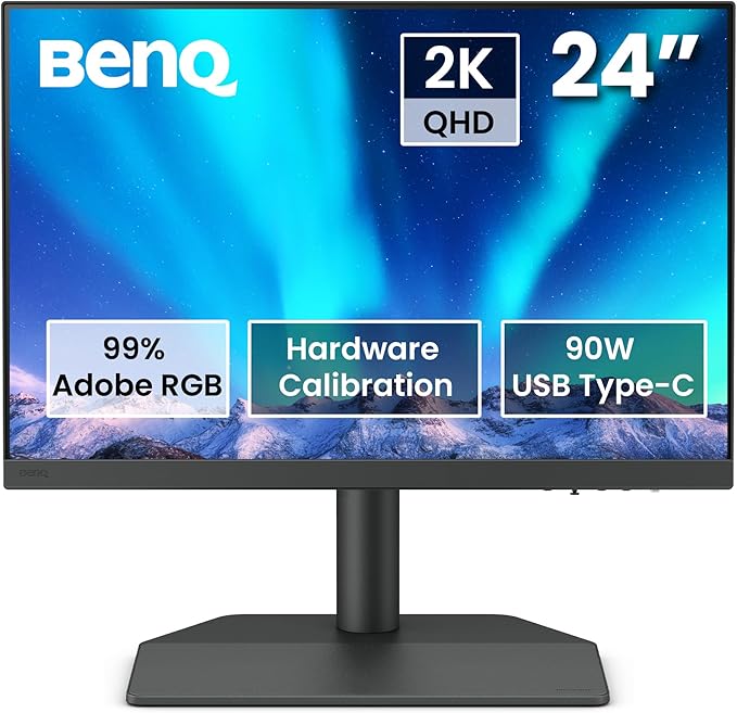 BenQ SW242Q 24-inch 2K Monitor