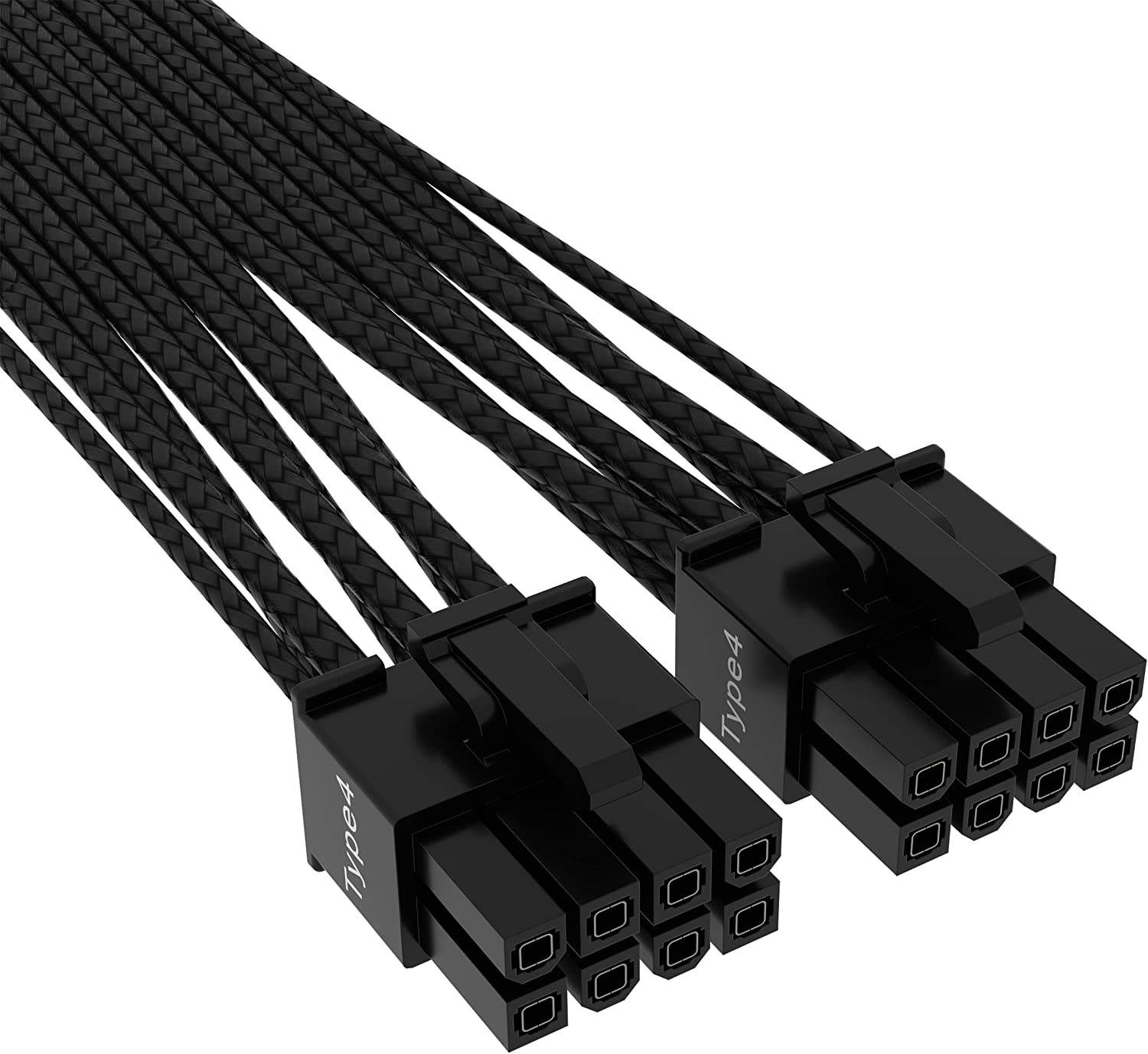 Corsair Premium Individually Sleeved 12+4pin PCIe Gen 5 12VHPWR 600W cable Type 4 BLACK