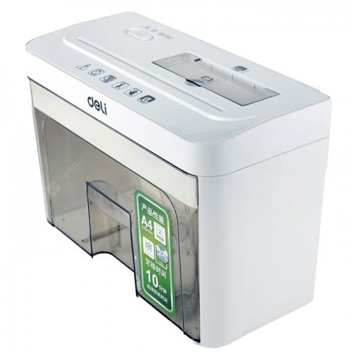 Deli 9932 2 Sheet Mini Paper Shredder