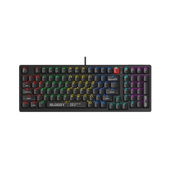 A4tech Bloody S98 BLMS Red Plus Switch RGB Mechanical Gaming Keyboard