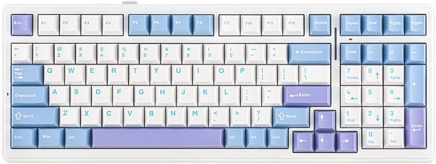 AULA F99 Gasket-Mounted Hot-Swappable Wireless Mechanical Keyboard