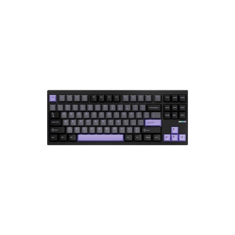 MCHOSE GX87 Aluminum Custom Mechanical Keyboard (Black)