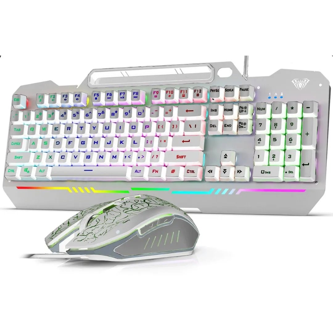 AULA T102 RGB Keyboard & Mouse Gaming Combo