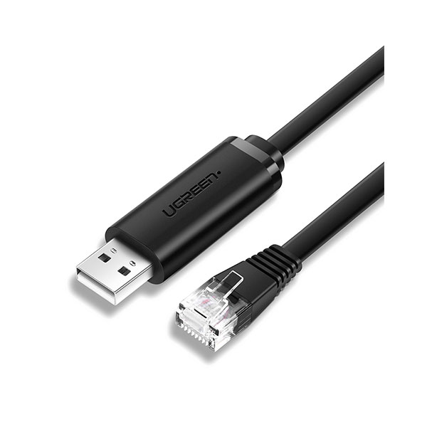 UGREEN CM204 (50773) USB-A To RJ45 Console Cable - 1.5M