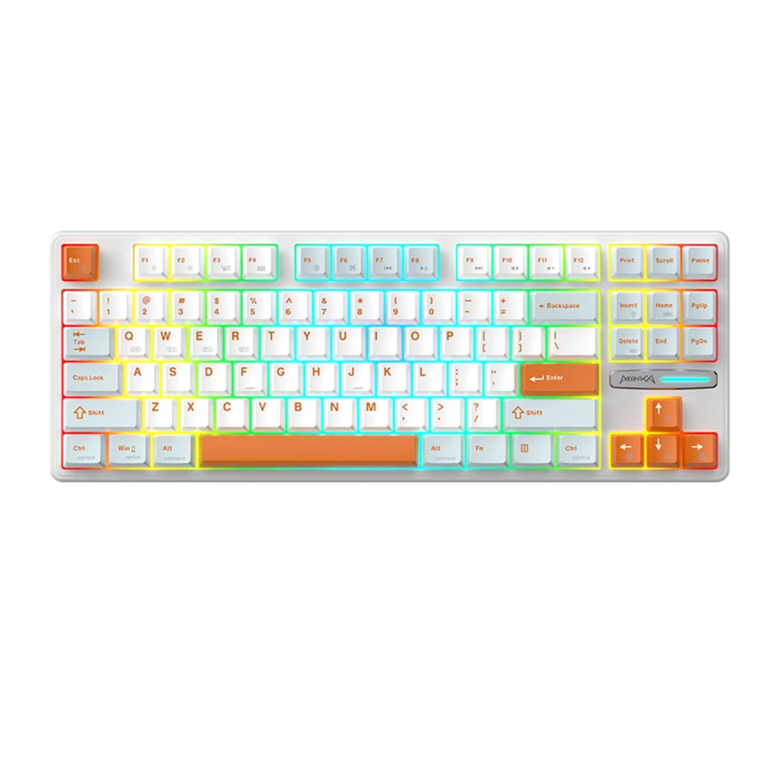 Monka 3087 Pro V2 Tri-Mode Gasket Mount Hotswappable Mechanical Keyboard