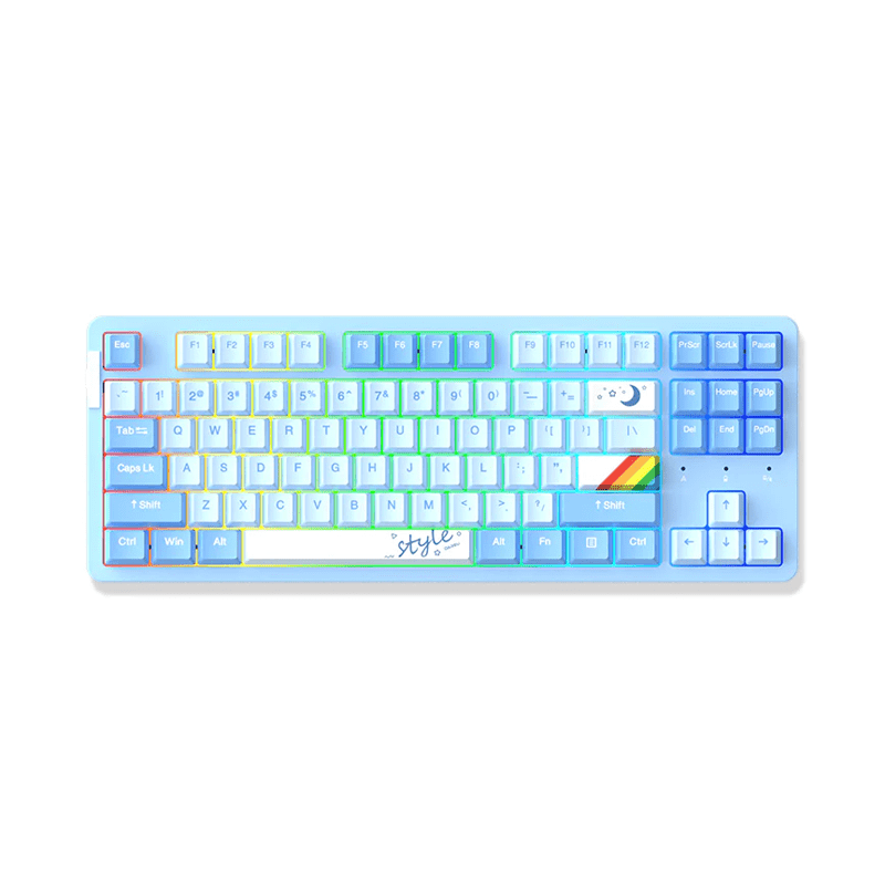 Dareu A87x Pro Gasket Tri-Mode 87-Key RGB Backlit Mechanical Keyboard