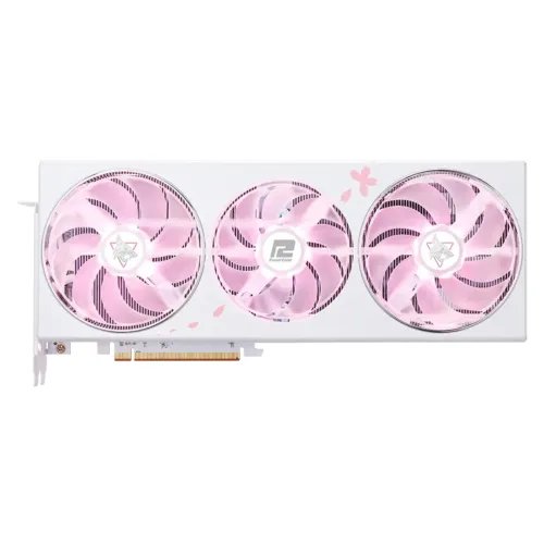 PowerColor Hellhound Sakura AMD Radeon RX 7800 XT 16GB GDDR6 Limited Edition Graphics Card