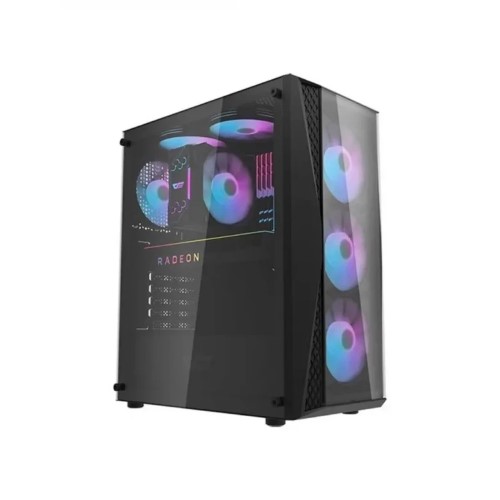 Aigo DarkFlash DK352 PLUS Tempered Glass ATX Case (Black)