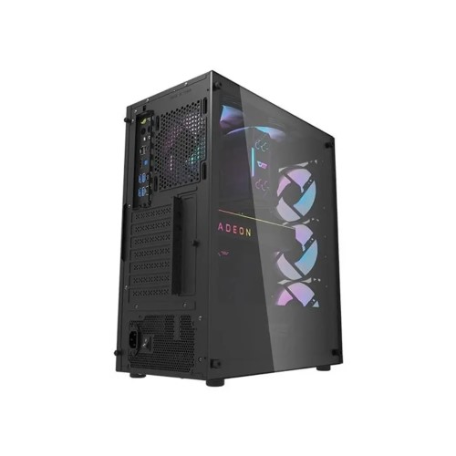 Aigo DarkFlash DK352 PLUS Tempered Glass ATX Case (Black)