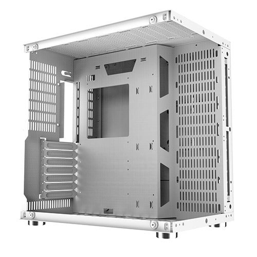 XIGMATEK Aquarius Plus White Tempered Glass ATX Case