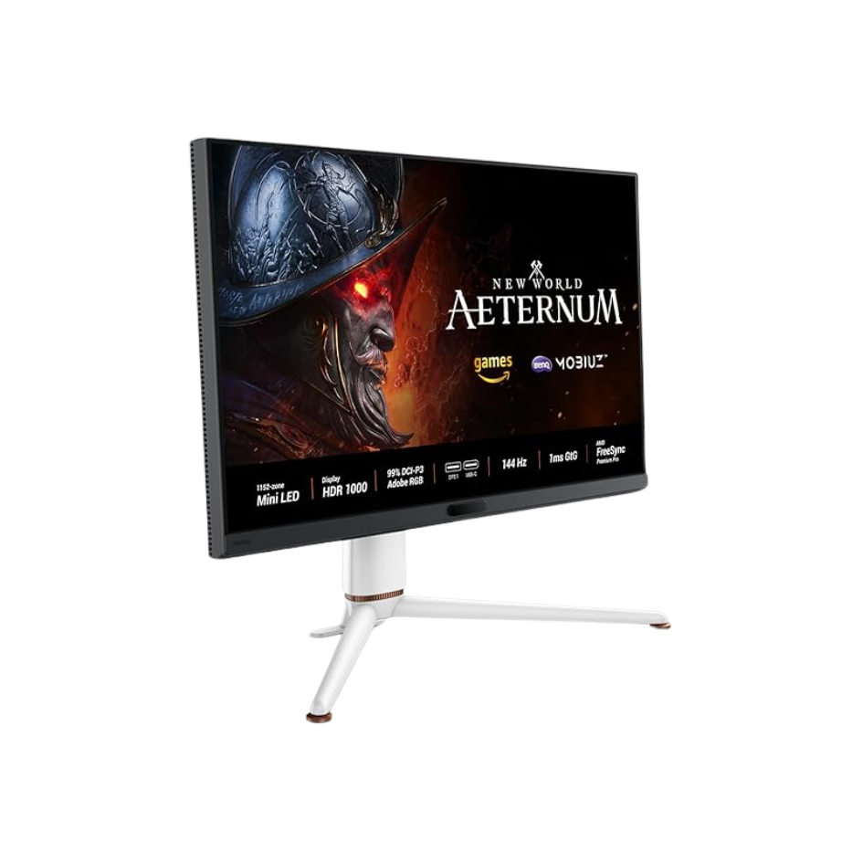 BenQ MOBIUZ EX321UX 32” 1152-zone Mini LED 4K eARC 144Hz 1ms DP2.1 Gaming Monitor