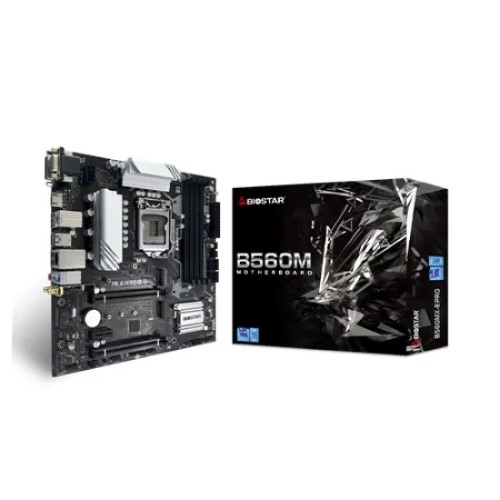 BioStar B560MX-E PRO 10th & 11th Gen mATX Wifi Motherboard