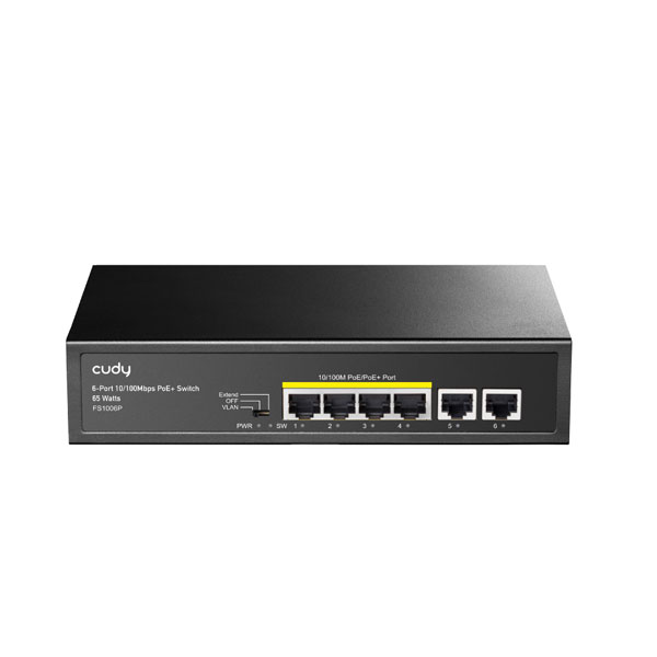 Cudy FS1006P 6-Port 10/100M PoE+ Switch