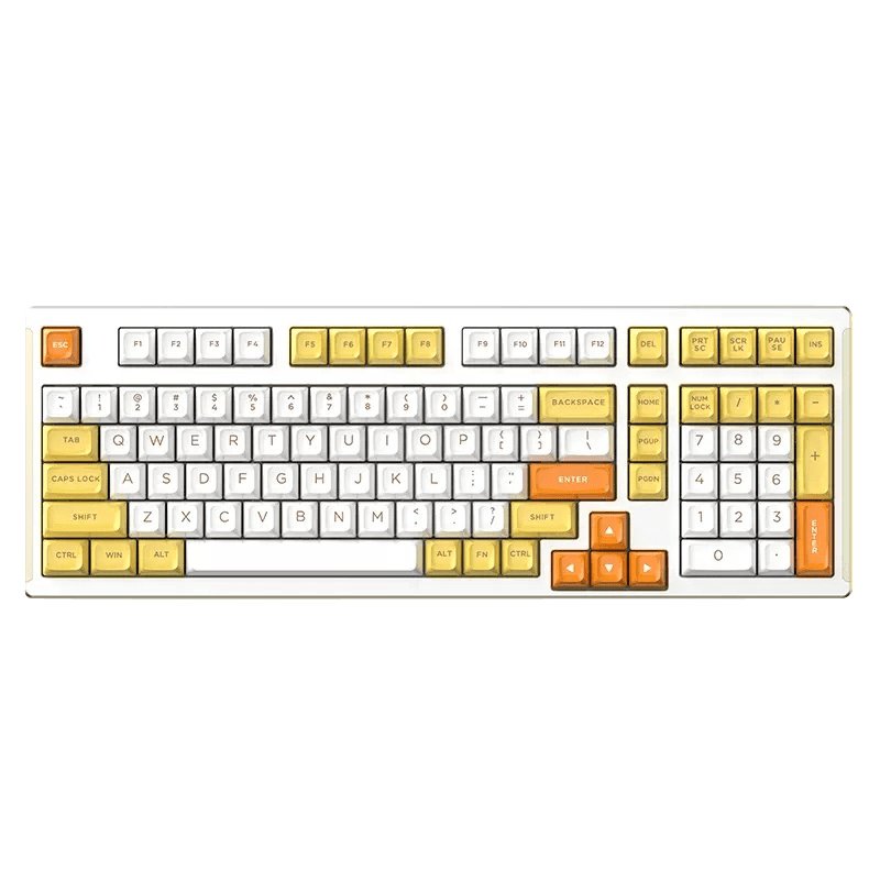 MONKA 6102 Aluminium Alloy Prebuilt Hyacinth Switch Keyboard