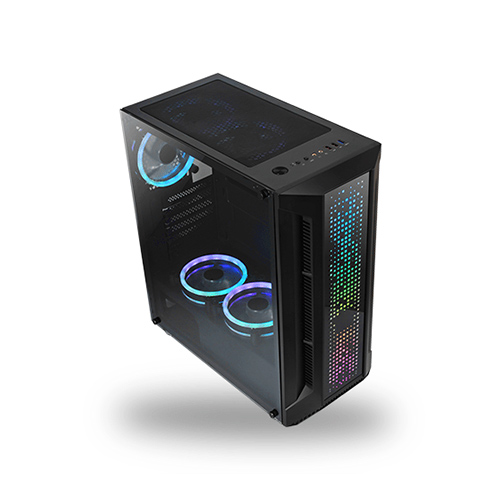 EVOLUR EH051 RGB Mid Tower Gaming Case