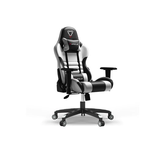 FURGLE Carry Series Racing-Style Gaming Chair Black & White