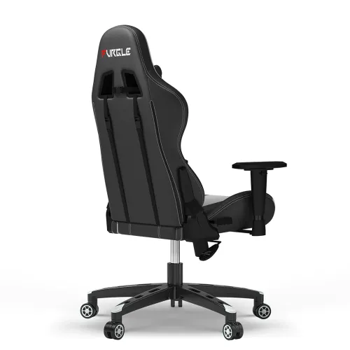 FURGLE Carry Series Racing-Style Gaming Chair Black & White